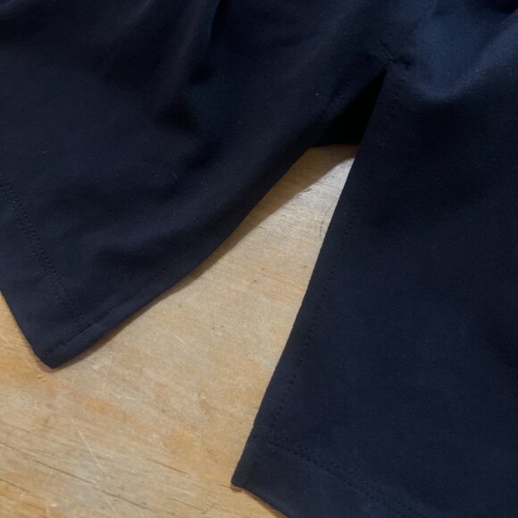 Travelsmith Womens Black Short Sleeve Maxi Dress XL Knit Travel Packable V Neck - Picture 9 of 11